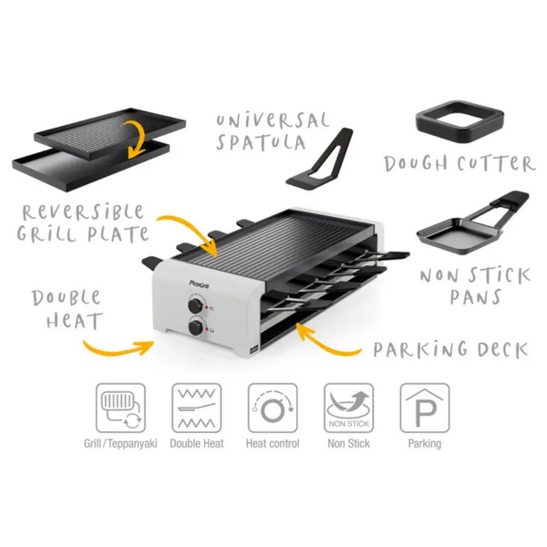 PizzaGrill 8 White, VDE - Stöckli