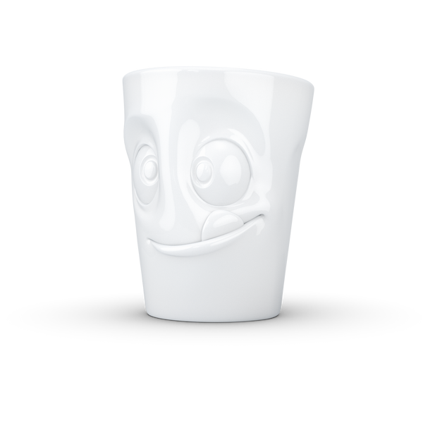 Mug avec anse en blanc 350ml - Fiftyeight