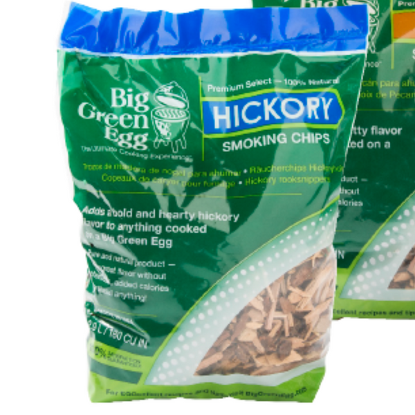 Copeaux de bois Hickory  ou Pommier - Big Green Egg