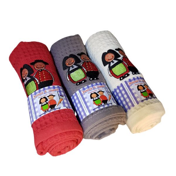 Serviette torchon - Jeannala et Seppala