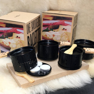 La raclette à la bougie de Cookut chez Gameca 