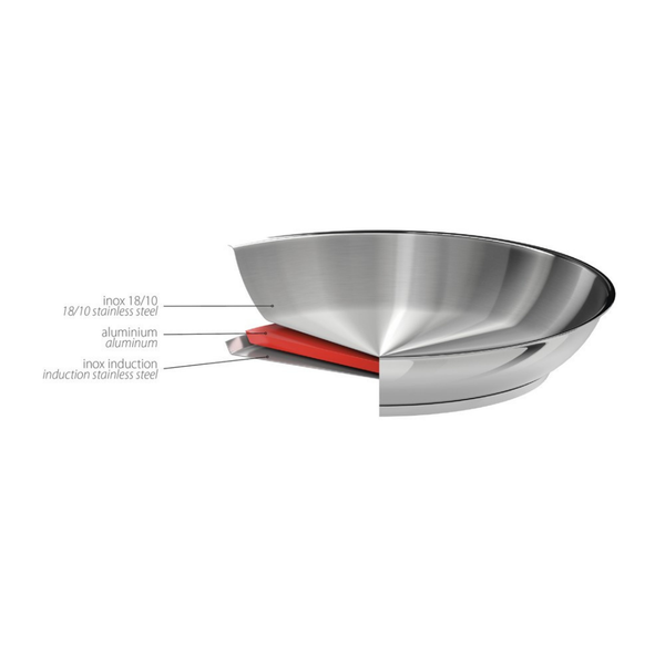 Poêle Inox Mutine - Cristel - 20 cm