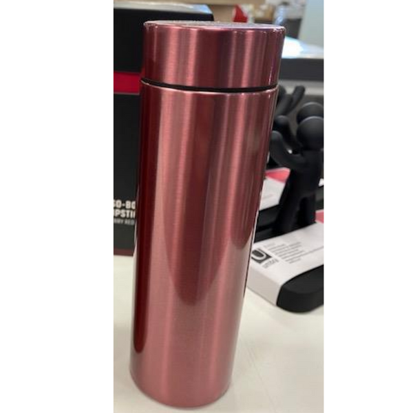Bouteille Isotherme Double Paroi en Inox Cherry Red