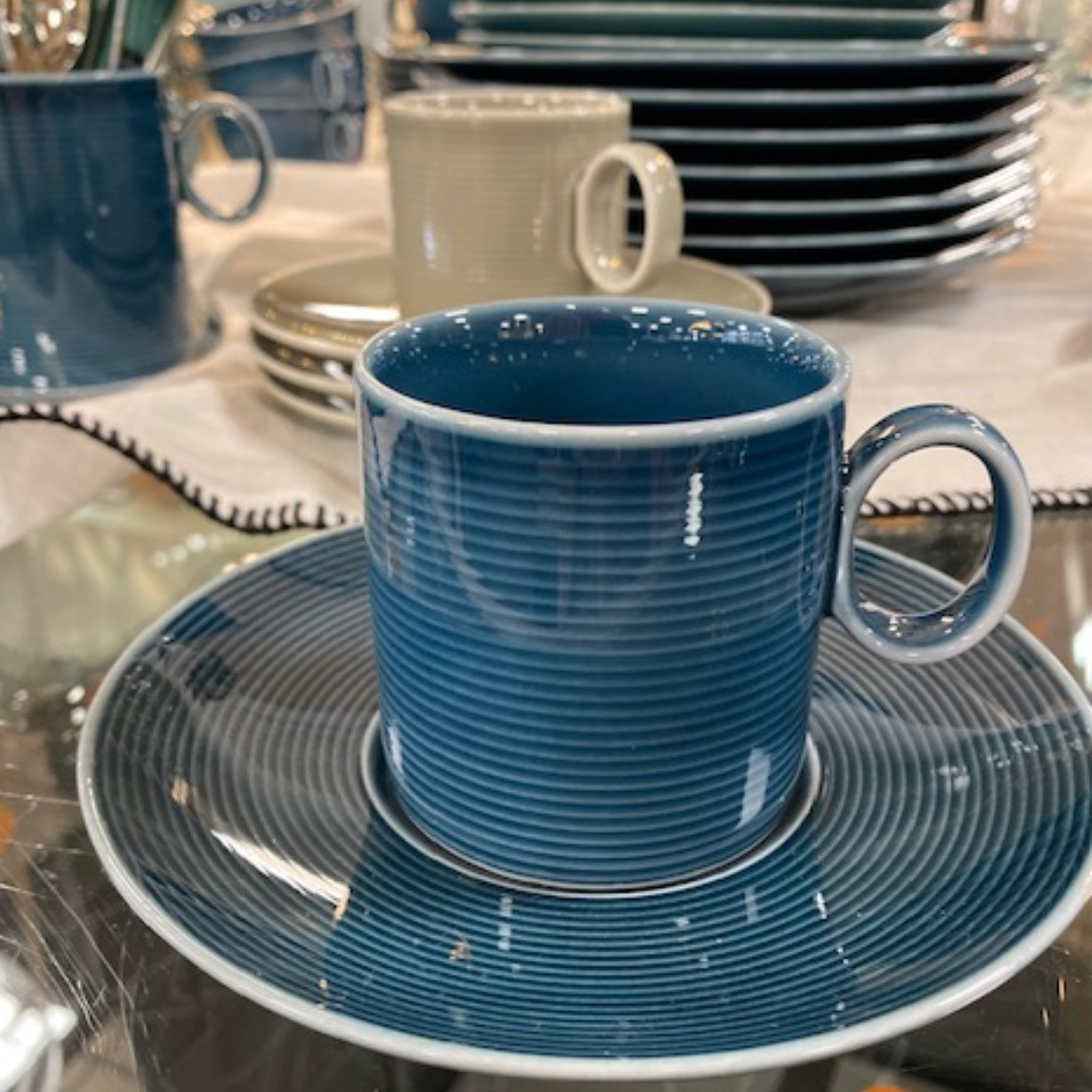 Tasse à café et soucoupe Loft couleurs - Thomas