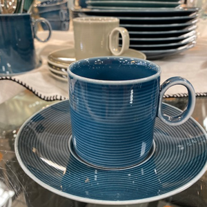 Tasse à café et soucoupe Loft couleurs - Thomas