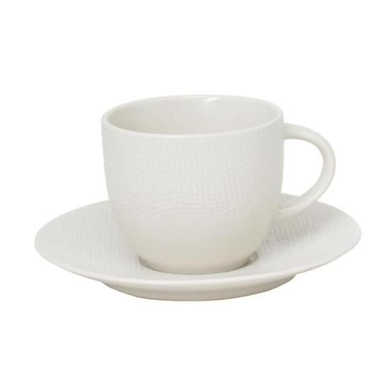Petite tasse à café et sous-coupe - Vesuvio
